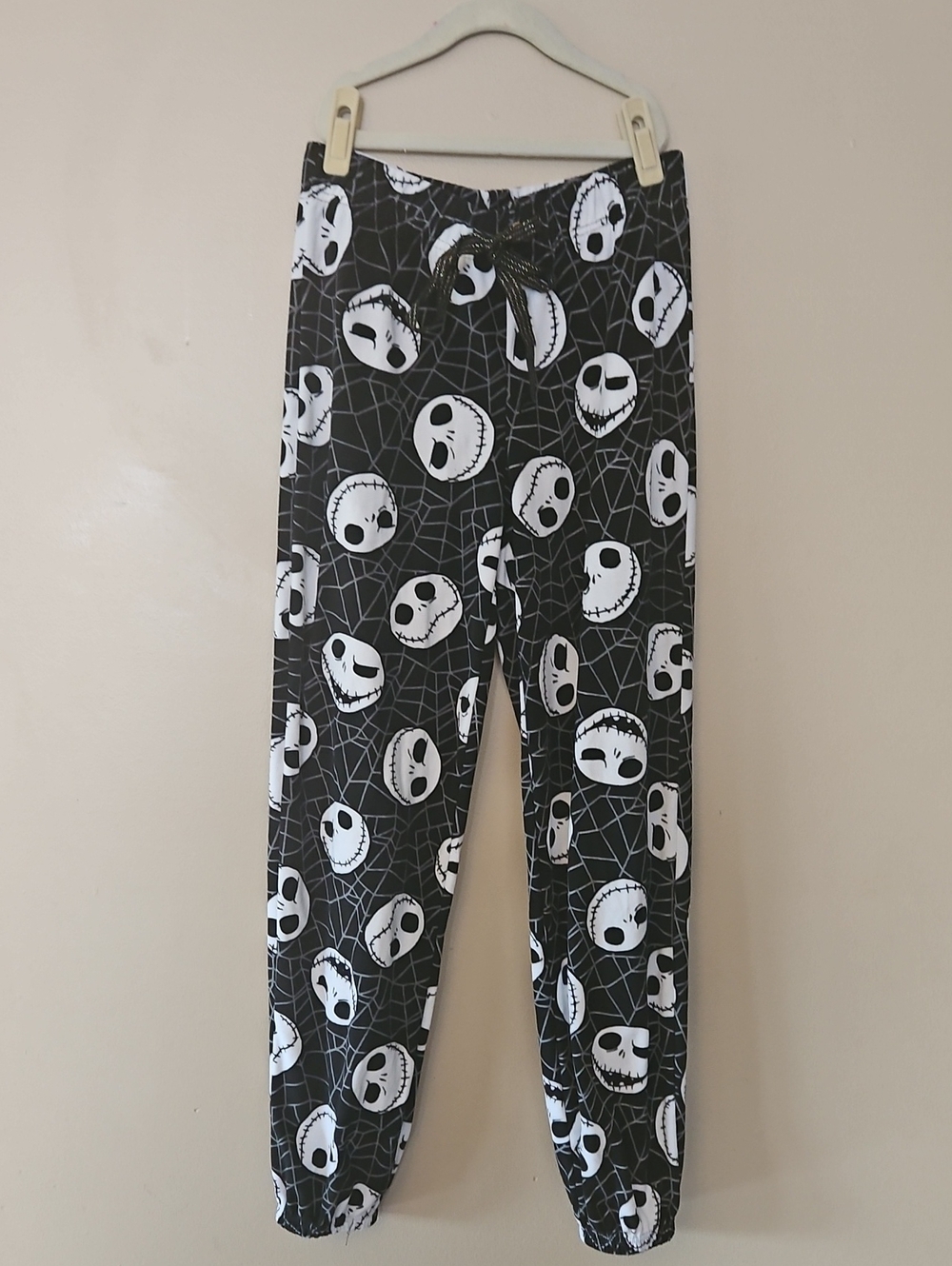 Disney Black & White Jack Skellington Women's Pajama Pants